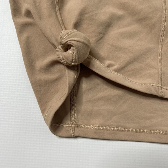 Lululemon Get Centred Crop Tank Nulu- Beech Wood Size 12 Read Description No Tie - Picture 6 of 11